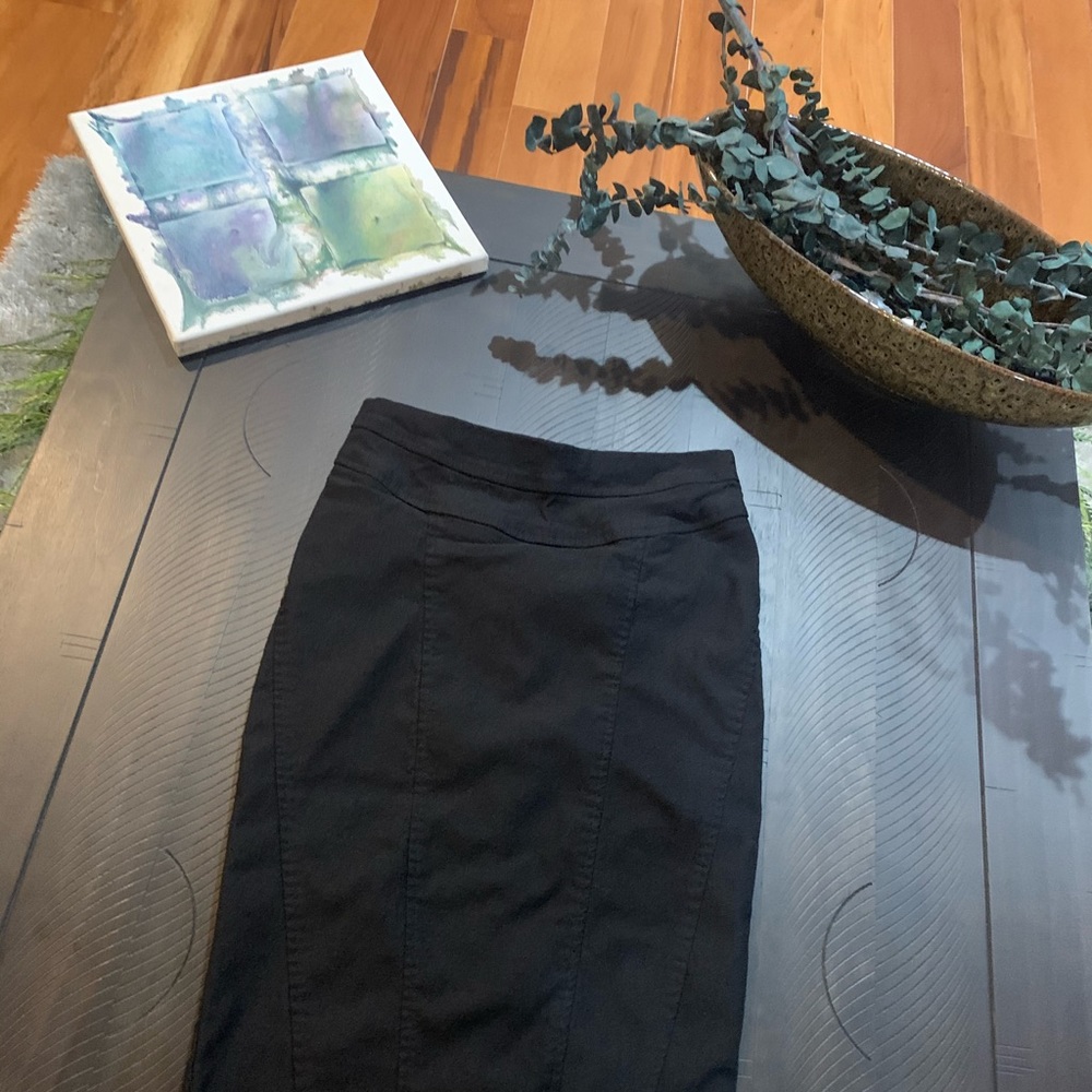 Black Pencil Skirt.